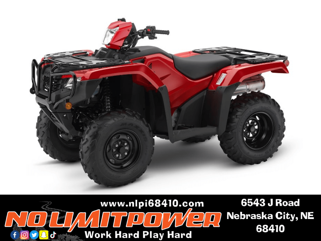 Honda Fourtrax Foreman X Es Eps Avenger Red X No